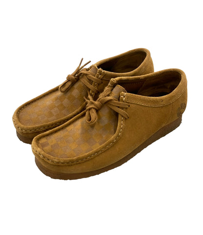 CLARKS ORIGINALS ワラビーシューズ × atmos × F-LAGSTUF-F チェッカーボード柄 メンズ SIZE UK 8 (26cm) クラークス オリジナルズ