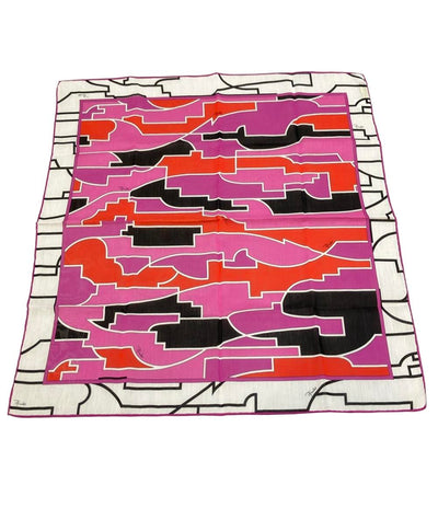 美品 Emilio Pucci スカーフ シルク100% レディース エミリオ・プッチ