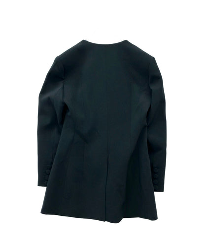 Huishan Zhang ジャケット スウィートハートネック 長袖 フロントボタン HPW230604 レディース SIZE 48 (XL) フーシャン ツァン