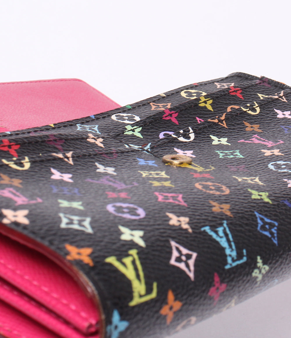 LOUIS VUITTON 長財布 ポルトフォイユ サラ モノグラム マルチカラー M93747 レディース ルイ・ヴィトン