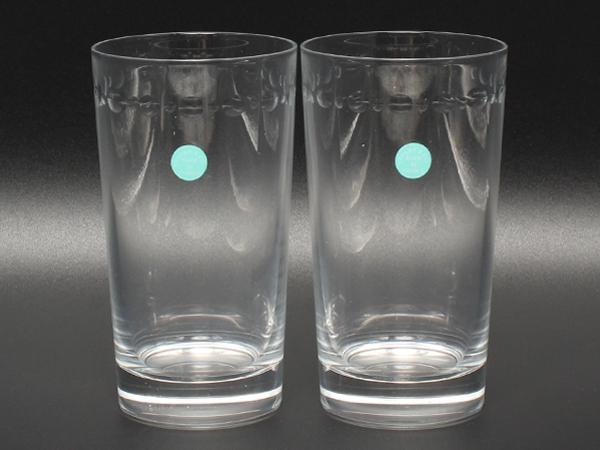 ティファニー グラス タンブラー 2点セット ペア スウィング HB TIFFANY&Co.