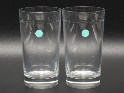 ティファニー グラス タンブラー 2点セット ペア スウィング HB TIFFANY&Co.