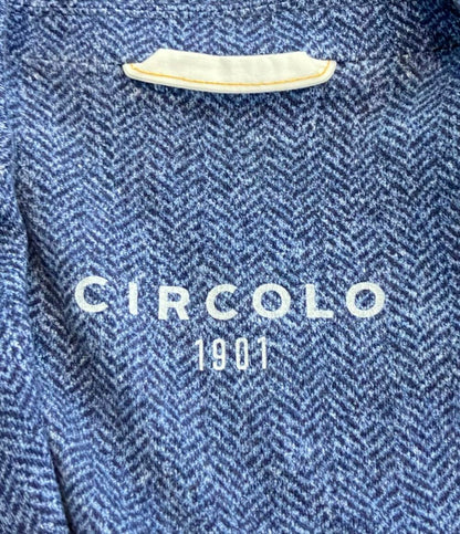 チルコロ 1901 セットアップパンツスーツ ヘリンボーン柄 メンズ SIZE 42 (XS) CIRCOLO 1901