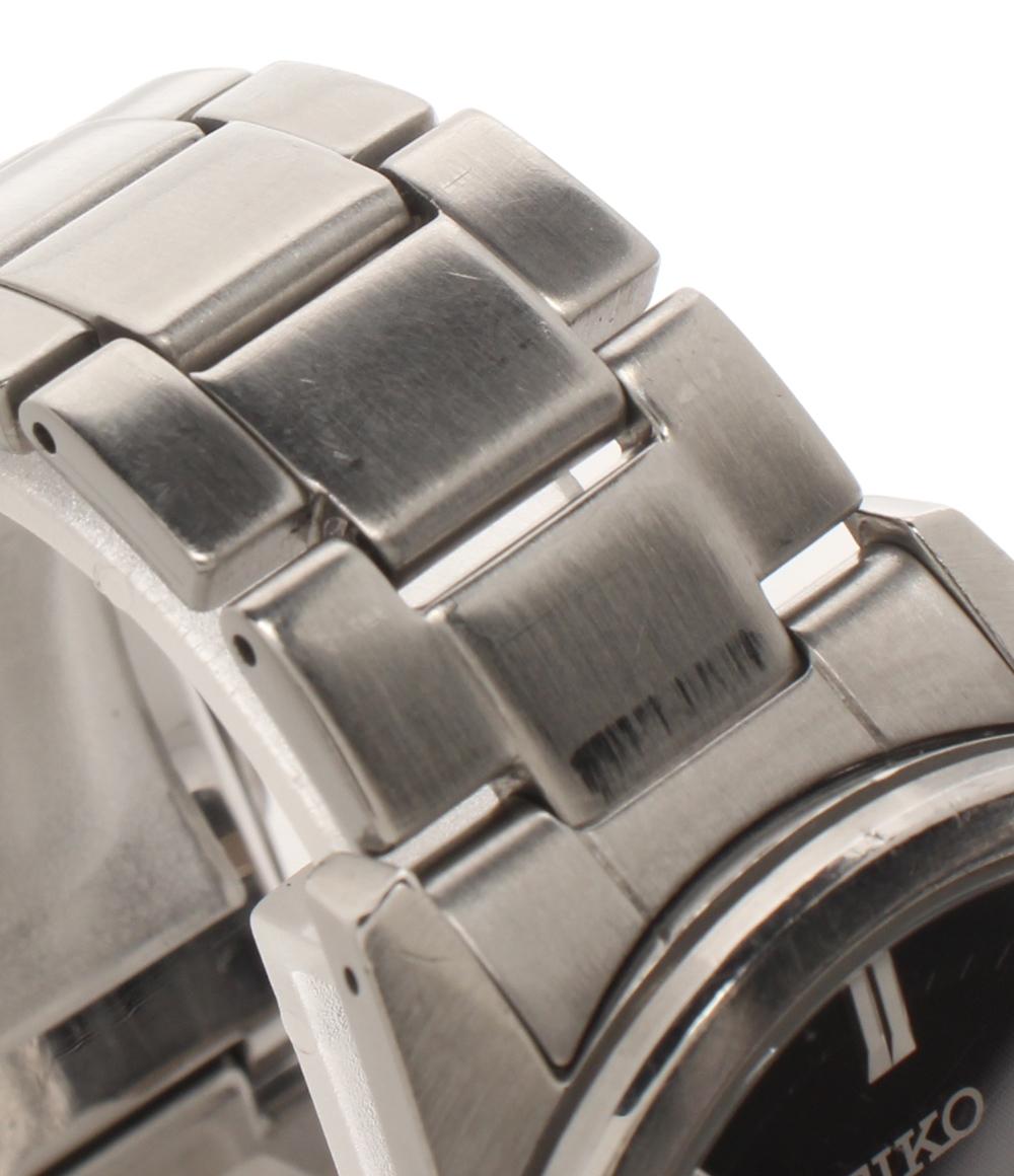 SEIKO 腕時計 スピリット ソーラー ブラック 7B42-0AT0 メンズ セイコー