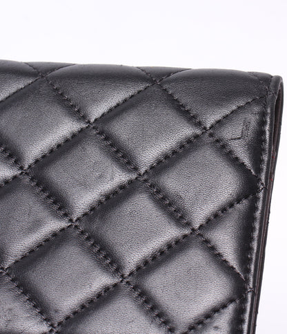 CHANEL 手帳カバー シルバー金具 16番台 マトラッセ レディース シャネル