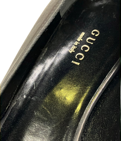 GUCCI オープントゥパンプス ホースビット 264964 レディース SIZE 37 (23.5cm) グッチ
