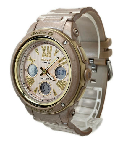 カシオ 腕時計 BABY-G クオーツ ゴールド BGA-153M レディース CASIO
