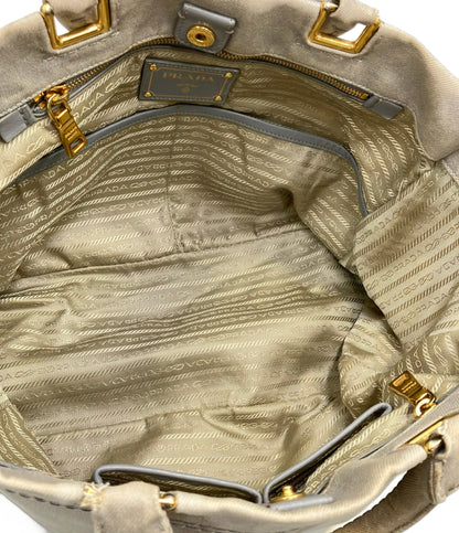 PRADA 2WAY トートバッグ ショルダーバッグ 斜め掛け カナパ BN2069 レディース プラダ
