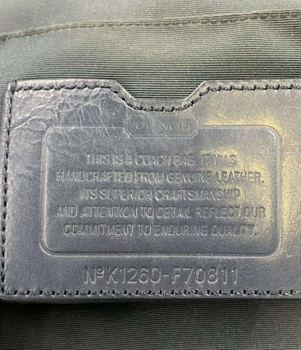 COACH レザー ボディバッグ ブラック　F70811 COACH ボディバッグ F70811 メンズ コーチ – Rehello by BOOKOFF