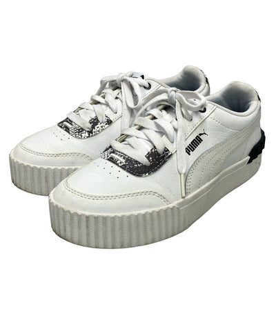 PUMA ローカットスニーカー カリーナ リフト レプタイル 382504-01 レディース SIZE 23.5 プーマ