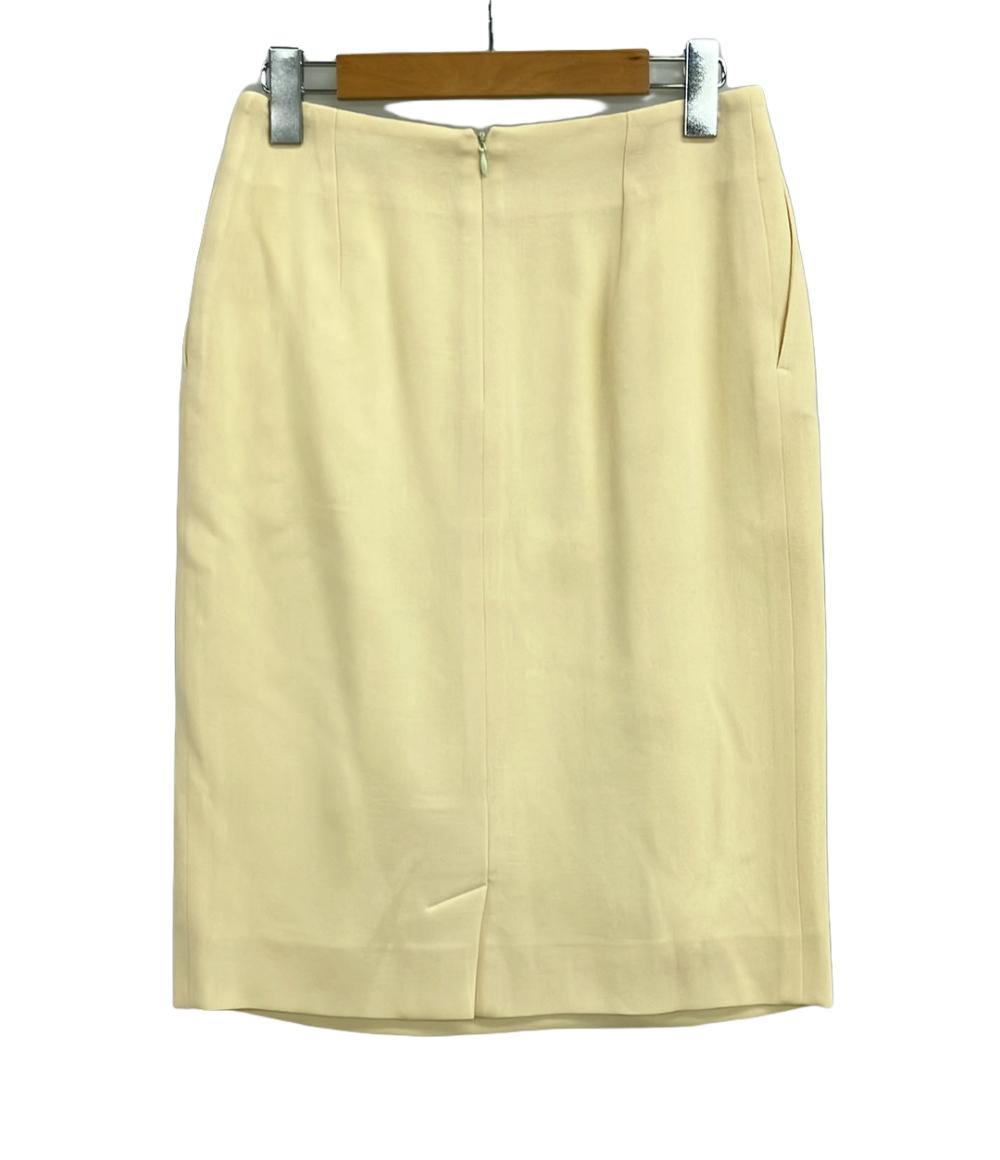 イヴ・サンローラン タックスカート レディース SIZE 36 (S イヴ・サンローラン タックスカート レディース SIZE 36 (S