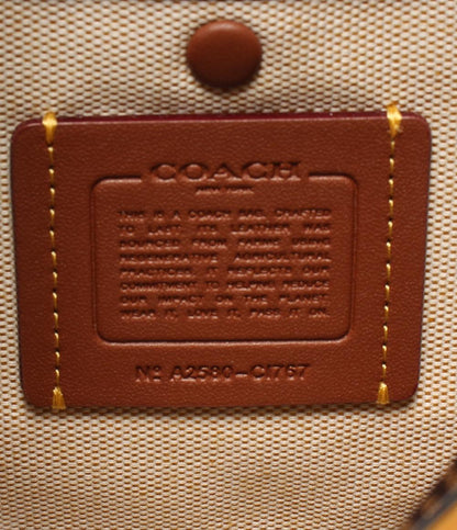 美品 コーチ 2wayハンドバッグ ショルダーバッグ 斜め掛け 肩掛け C1767 レディース COACH