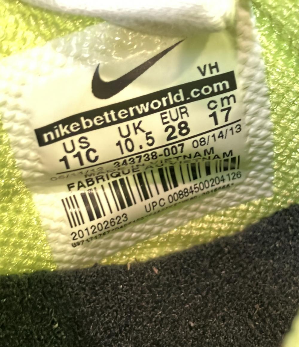 美品 ナイキ ローカットスニーカー スリッポン ダイナモ フリー 343738-007 キッズ SIZE 17 (M) NIKE