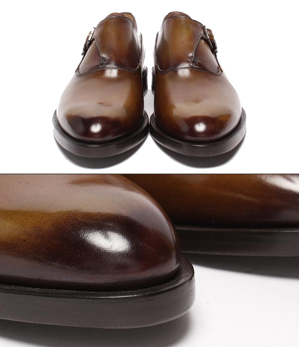ベルルッティ　シングルモンク　7 1/2 美品 Berluti シングルモンクストラップシューズ ビジネスシューズ