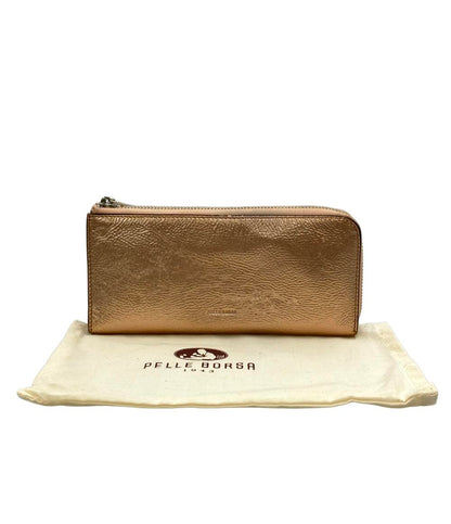 PELLE BORSA L字ファスナー長財布 レディース ペレボルサ