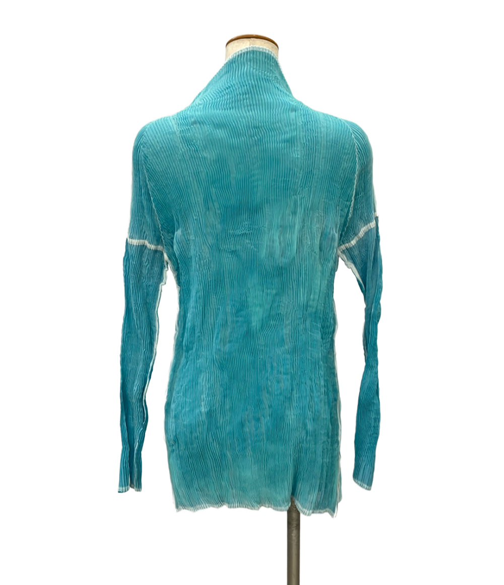 ISSEY MIYAKE 長袖シャツ ボタン IM73FJ420 レディース SIZE 2 (M) イッセイミヤケ