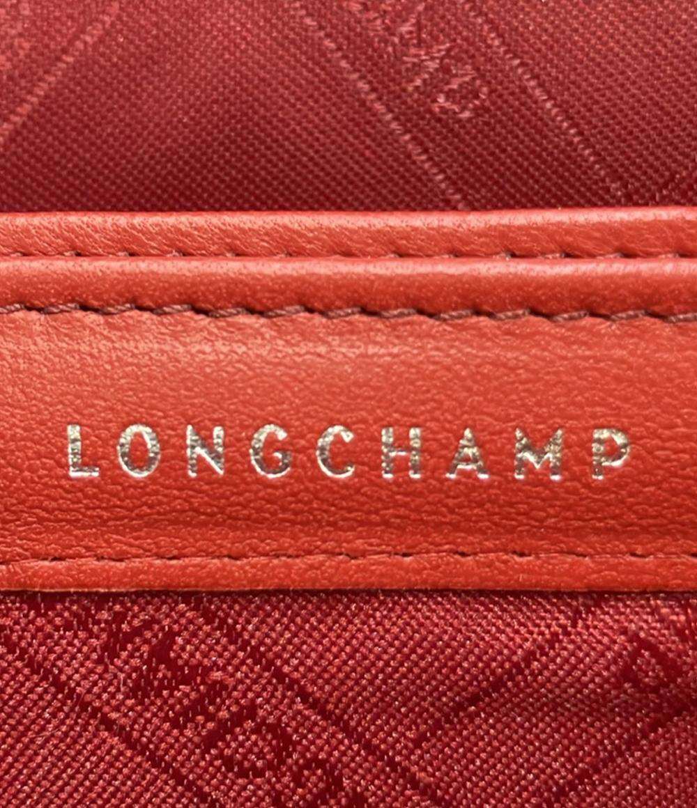 美品 LONGCHAMP ラウンドファスナー財布 レディース ロンシャン