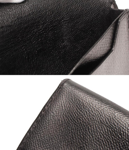 エルメス カードケース □M刻印 シルバー金具 ベアン レディース HERMES