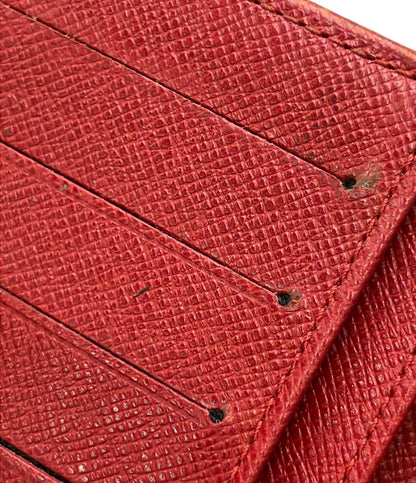 LOUIS VUITTON 二つ折り財布 ポルトモネ ビエ ヴィエノワ エピ M63247 レディース ルイ・ヴィトン