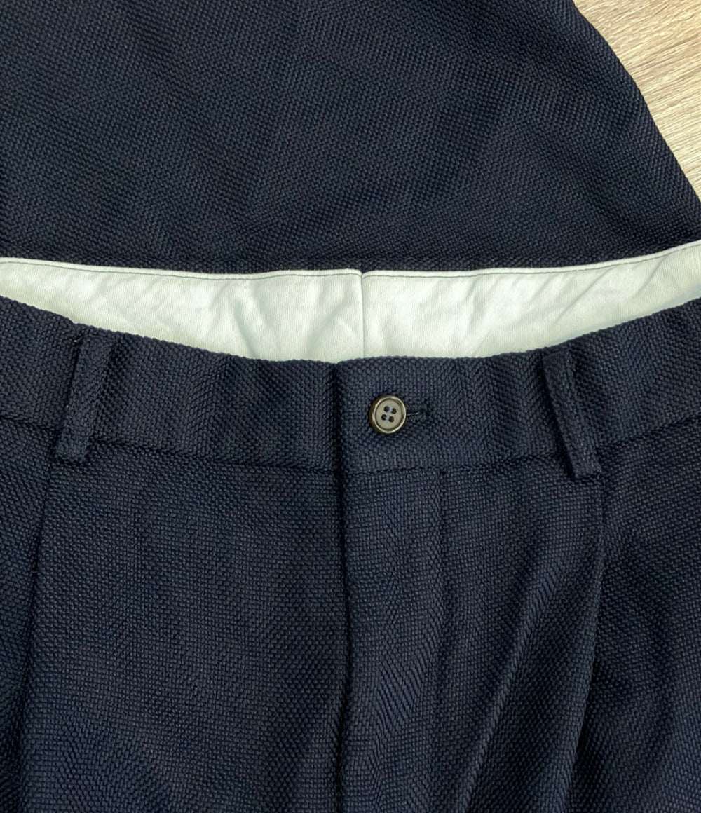 COMME des GARCONS HOMME DEUX エステルメッシュ 製品後加工 ハーフパンツ メンズ SIZE L コムデギャルソンオムドゥ