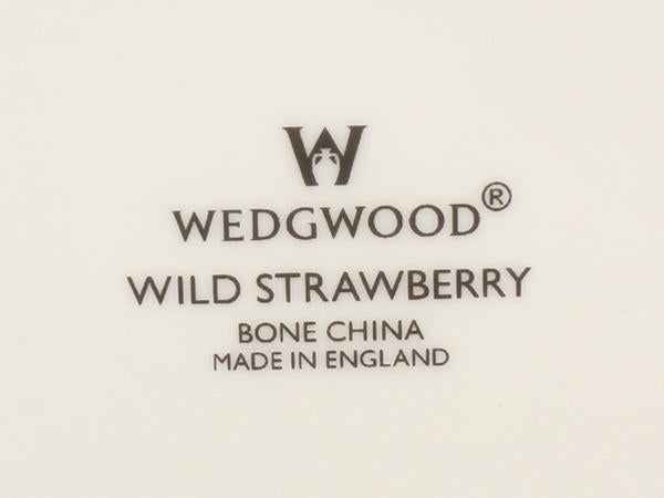 美品 ウエッジウッド ウィンザートレイ 皿 20cm ワイルドストロベリー WEDGWOOD