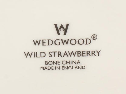美品 ウエッジウッド ウィンザートレイ 皿 20cm ワイルドストロベリー WEDGWOOD