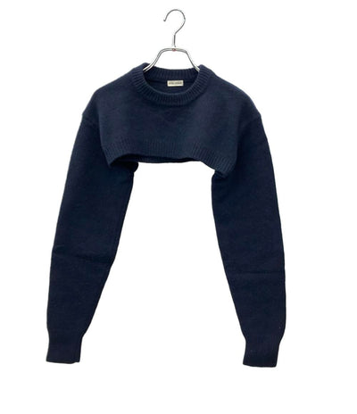INSCRIRE 長袖ニット ショート丈 プルオーバー 124AW レディース SIZE F (M) アンスクリア