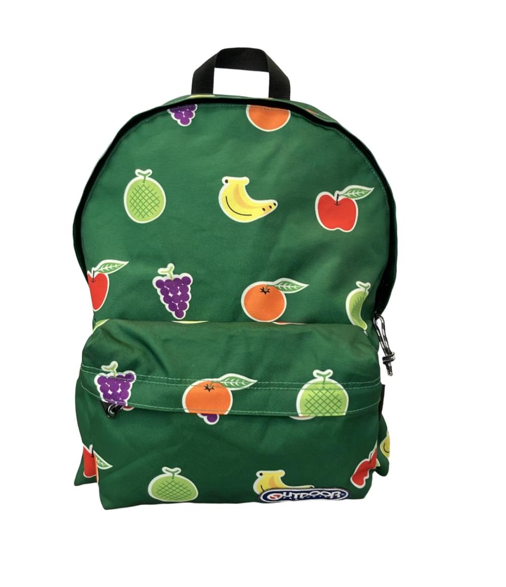 アウトドア リュック フルーツ柄 メンズ OUTDOOR
