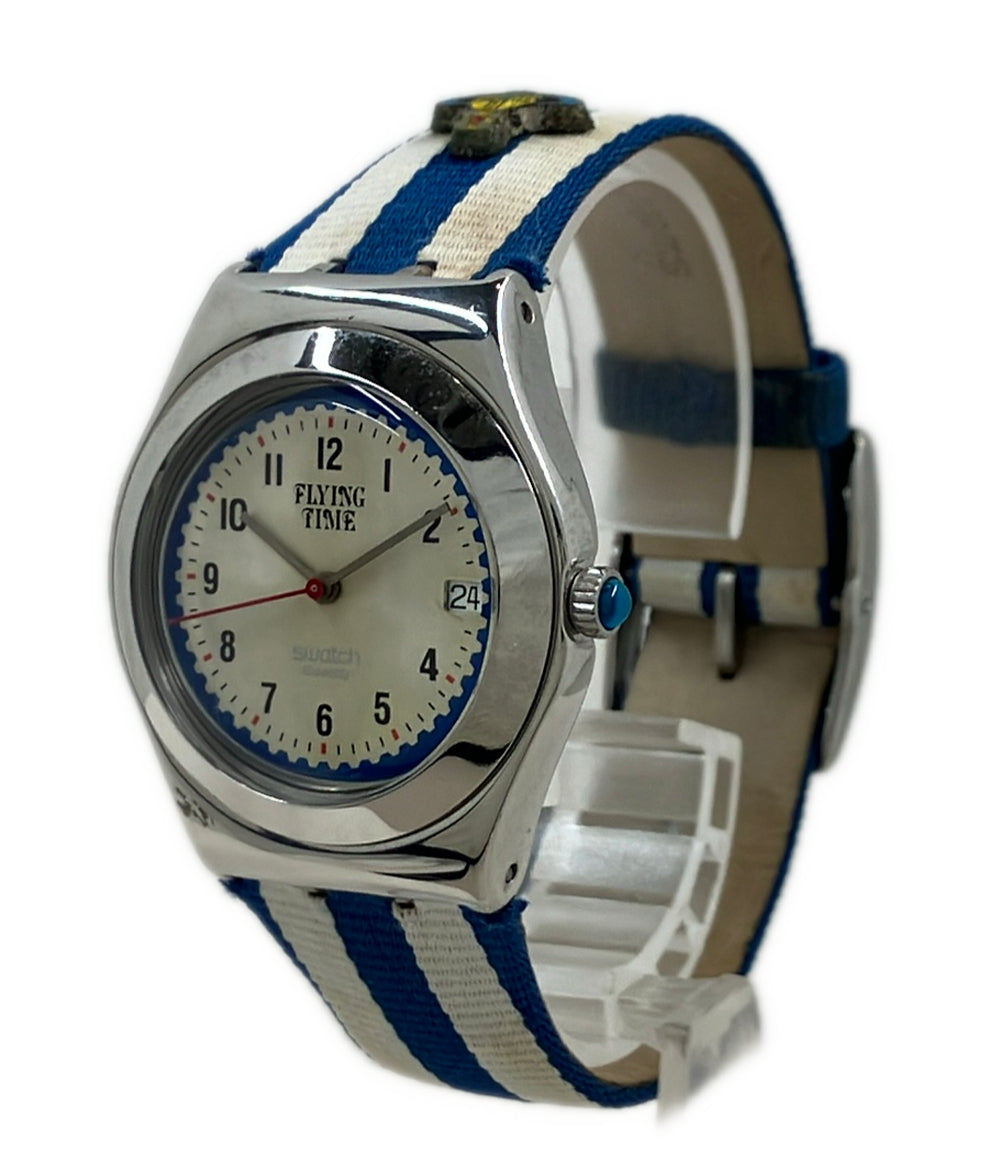 Swatch 腕時計 ヴィヴィアンウエストウッドコラボ アイロニー IRONY クオーツ シルバー レディース スウォッチ