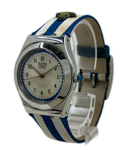 Swatch 腕時計 ヴィヴィアンウエストウッドコラボ アイロニー IRONY クオーツ シルバー レディース スウォッチ