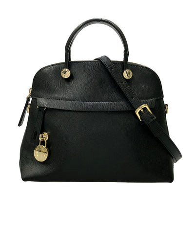 美品 FURLA 2WAY ハンドバッグ ショルダーバッグ 斜め掛け G6865 レディース フルラ