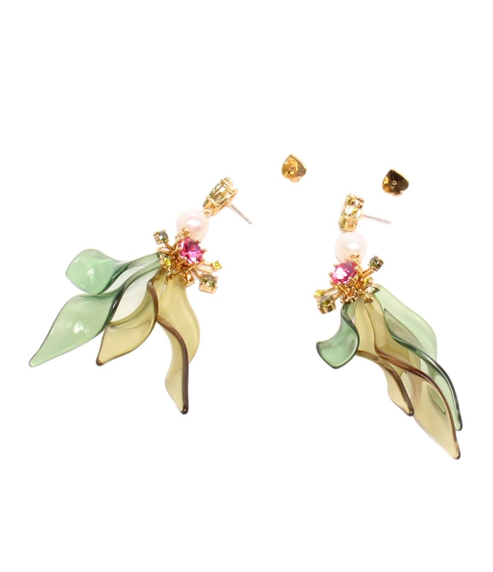 美品 Kate Spade ピアス ルーフトップ ガーデン ステートメント ドロップ レディース ケイトスペード