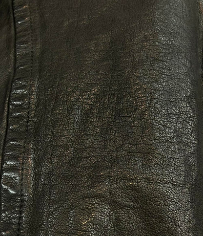 訳あり NEIL BARRETT レザージャケット メンズ SIZE XXS ニールバレット