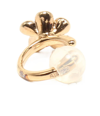 ete イヤカフ イヤリング 片耳用 フラワーモチーフ 花モチーフ レディース エテ