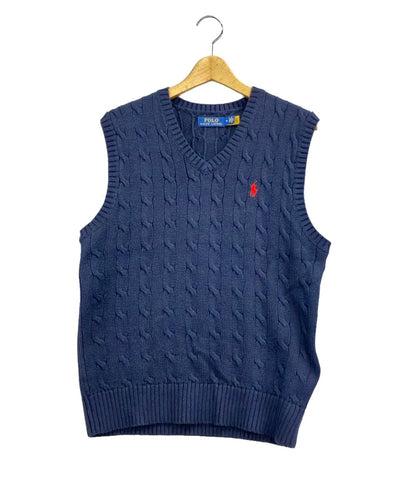 美品 ポロ・ラルフローレン Vネックニットベスト メンズ SIZE M (M) POLO RALPH LAUREN