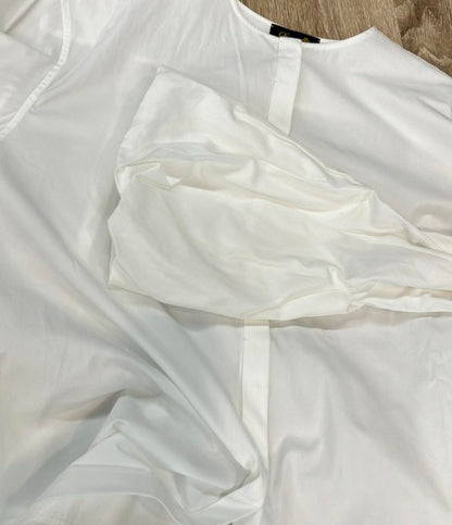 Drawer 長袖ブラウス ボリュームスリーブ ノーカラー 6511-299-0517 レディース SIZE 38 (M) ドゥロワー