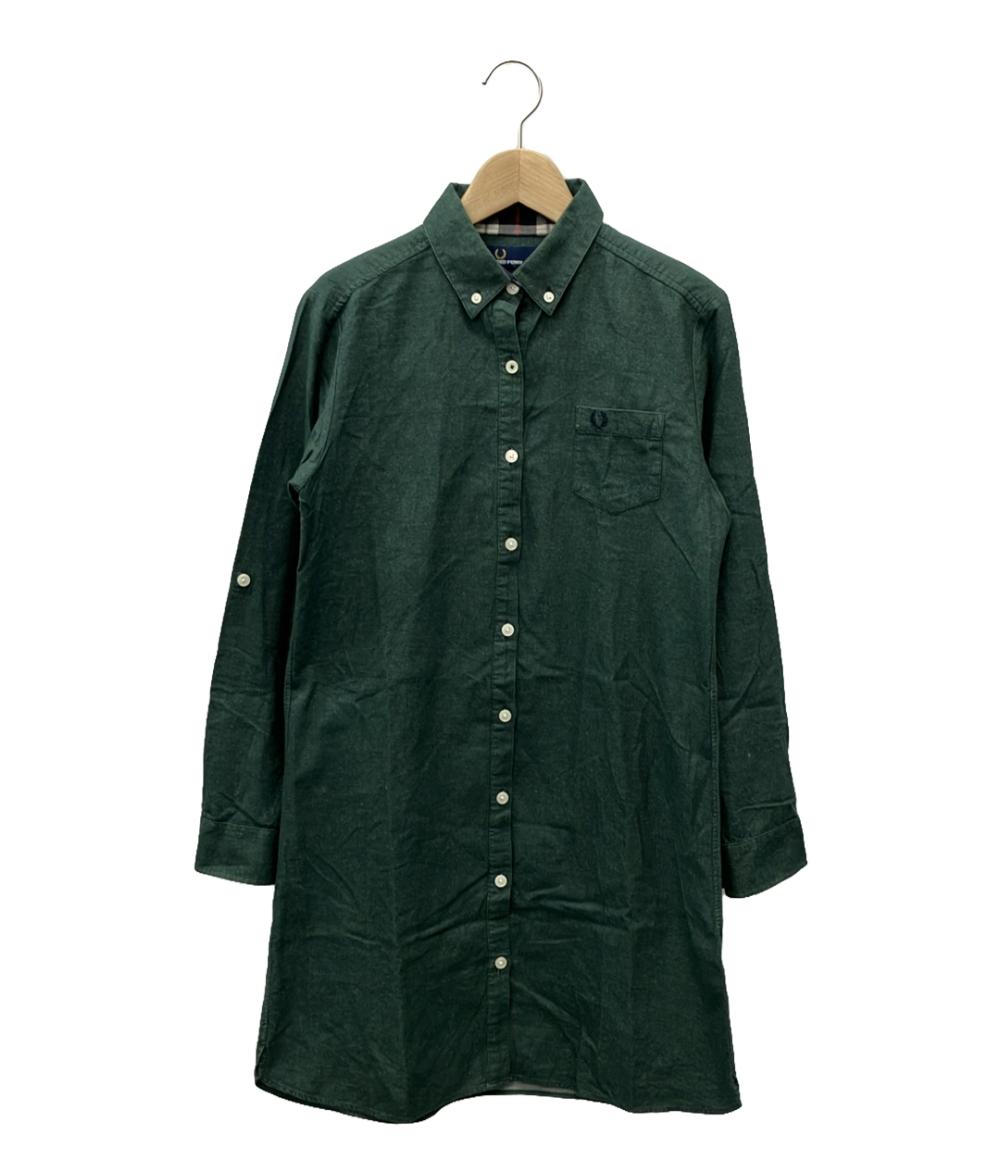 フレッドペリー 長袖シャツワンピース レディース SIZE M (M) FRED PERRY