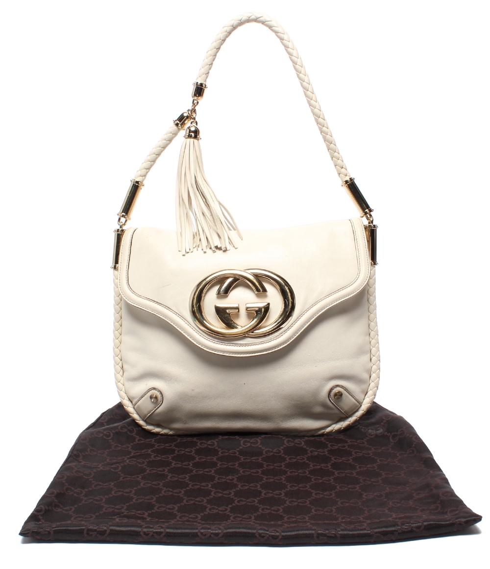 GUCCI ショルダーバッグ 肩掛け インターロッキングG 167732 001013