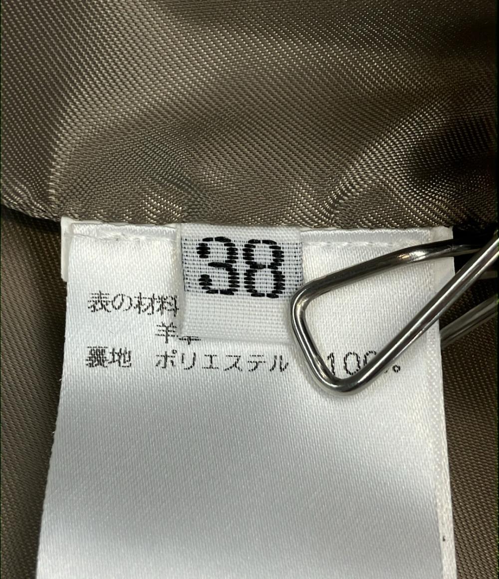 BARNEYS NEW YORK シングルライダースジャケット 羊革 レディース SIZE