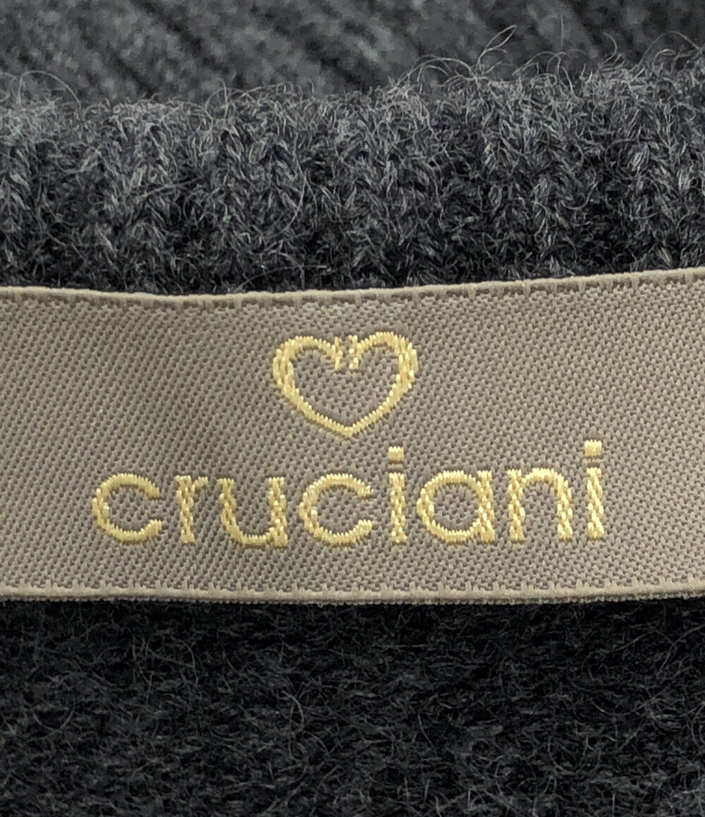 クルチアーニ 美品 カシミヤ タートルネック ノースリーブニット      レディース SIZE 38 (S) Cruciani