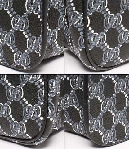 美品 GUCCI ショルダーバッグ 斜め掛け  シェリーライン GGシャドウ 800313 0416 レディース グッチ