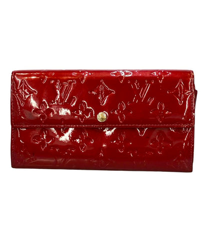 ルイ・ヴィトン 長財布 ポルトフォイユ サラ ヴェルニ M93530 レディース LOUIS VUITTON