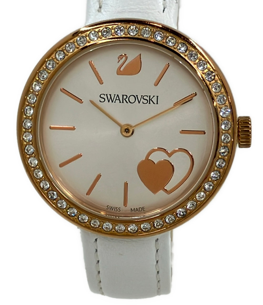 SWAROVSKI 腕時計 クオーツ レディース スワロフスキー