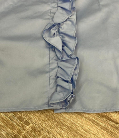 YOKO CHAN 半袖ブラウス パフスリーブ フロントフリル ボタン YCB-421-284 L レディース SIZE 40 (M) ヨーコチャン