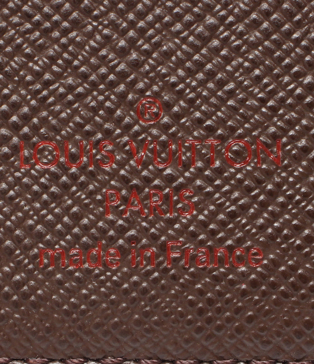 LOUIS VUITTON 二つ折り財布 がま口 ポルトフォイユ ヴィエノワ ダミエ N61674 レディース ルイ・ヴィトン