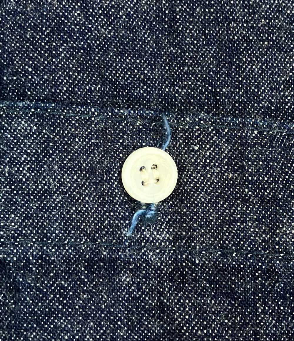美品 Rustic Clothing Service 長袖シャツ デニム メンズ SIZE L ラスティック クロージング サービス