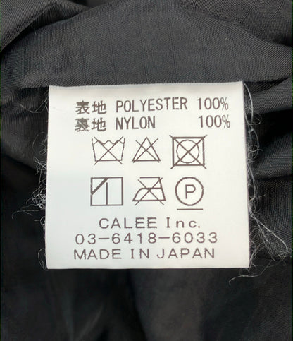 CALEE JQ VELOUR TRACK TYPE JACKET ボアジャケット メンズ SIZE X-LARGE (XL) キャリー