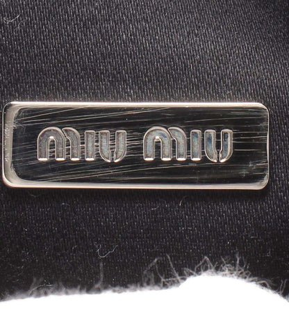 美品 Miu Miu 小物入れ バッグチャーム スパンコール レディース ミュウ ミュウ