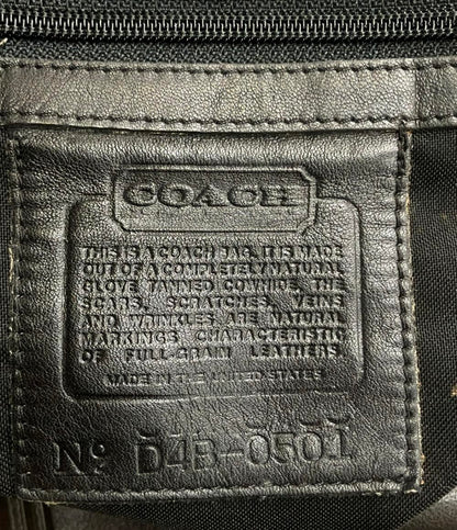 COACH ボストンバッグ ショルダーバッグ 2WAY 斜め掛け オールドコーチ 0501 ユニセックス コーチ