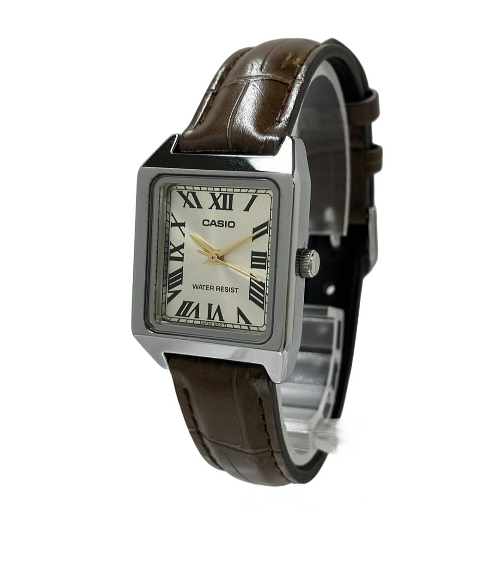 CASIO 腕時計 クオーツ シルバー LTP-V007 レディース カシオ